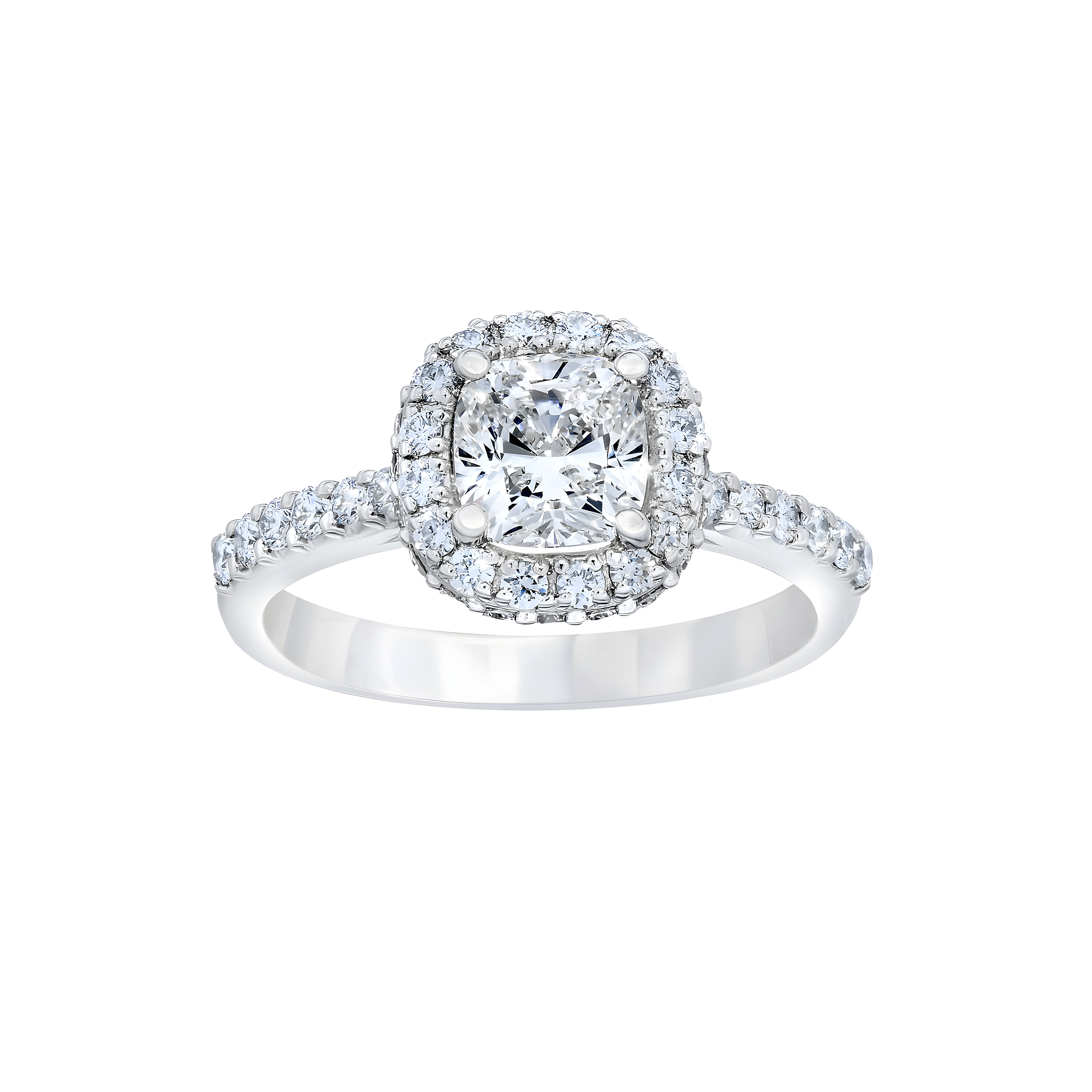 platinum diamond engagement ring