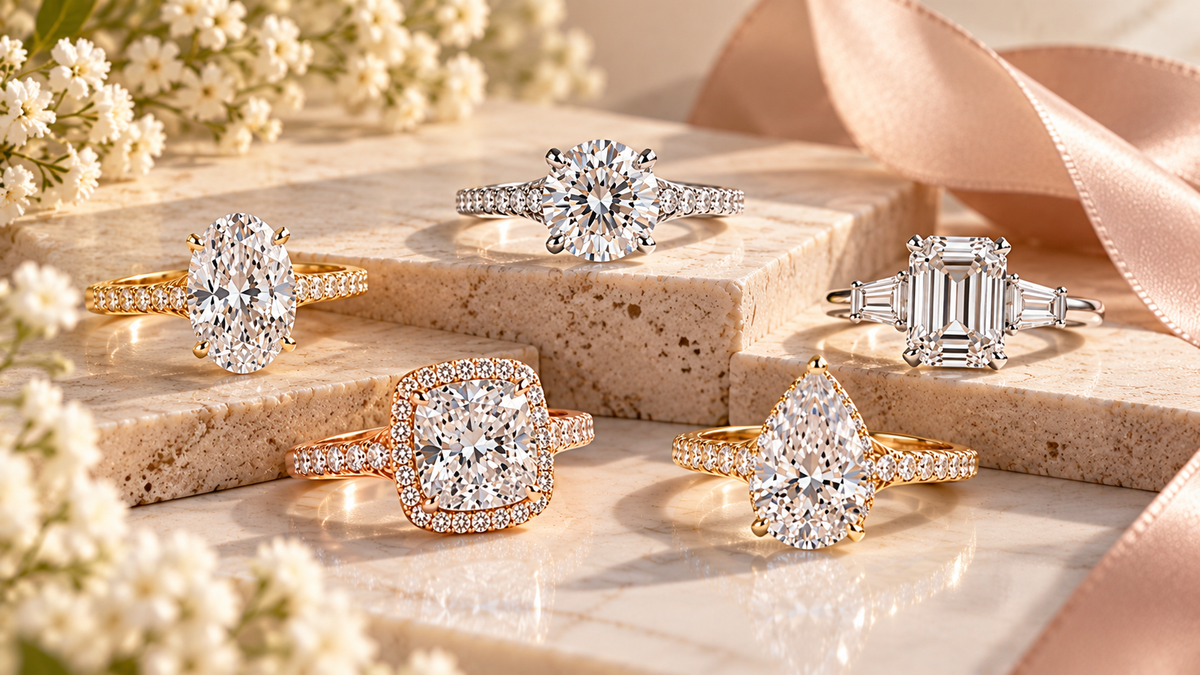 Diamond Engagement Rings Under $2,000: Affordable Diamond Rings That Feel Luxurious