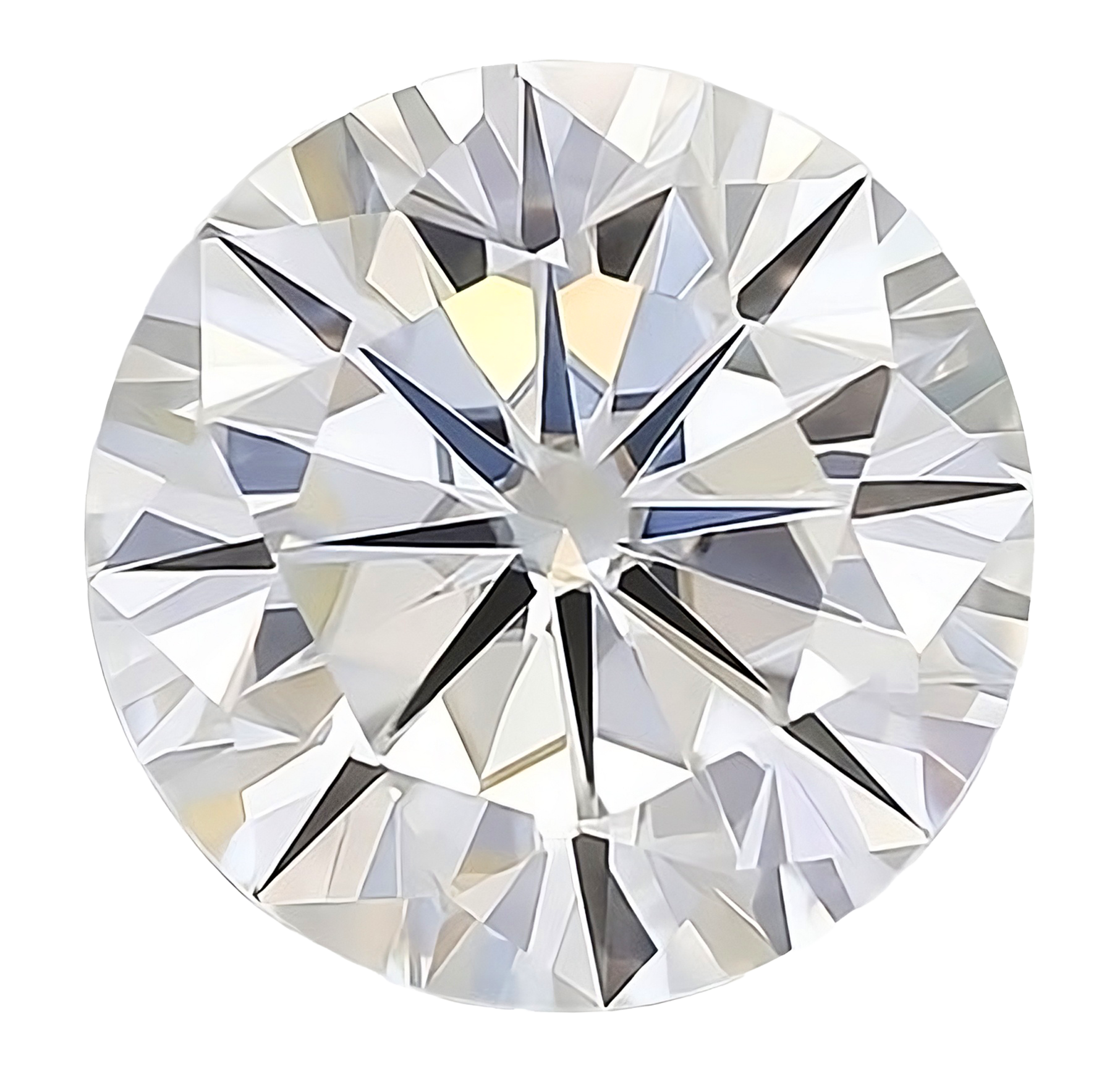 Round 2.01 Carats D Color VVS1 Lab Grown Diamond