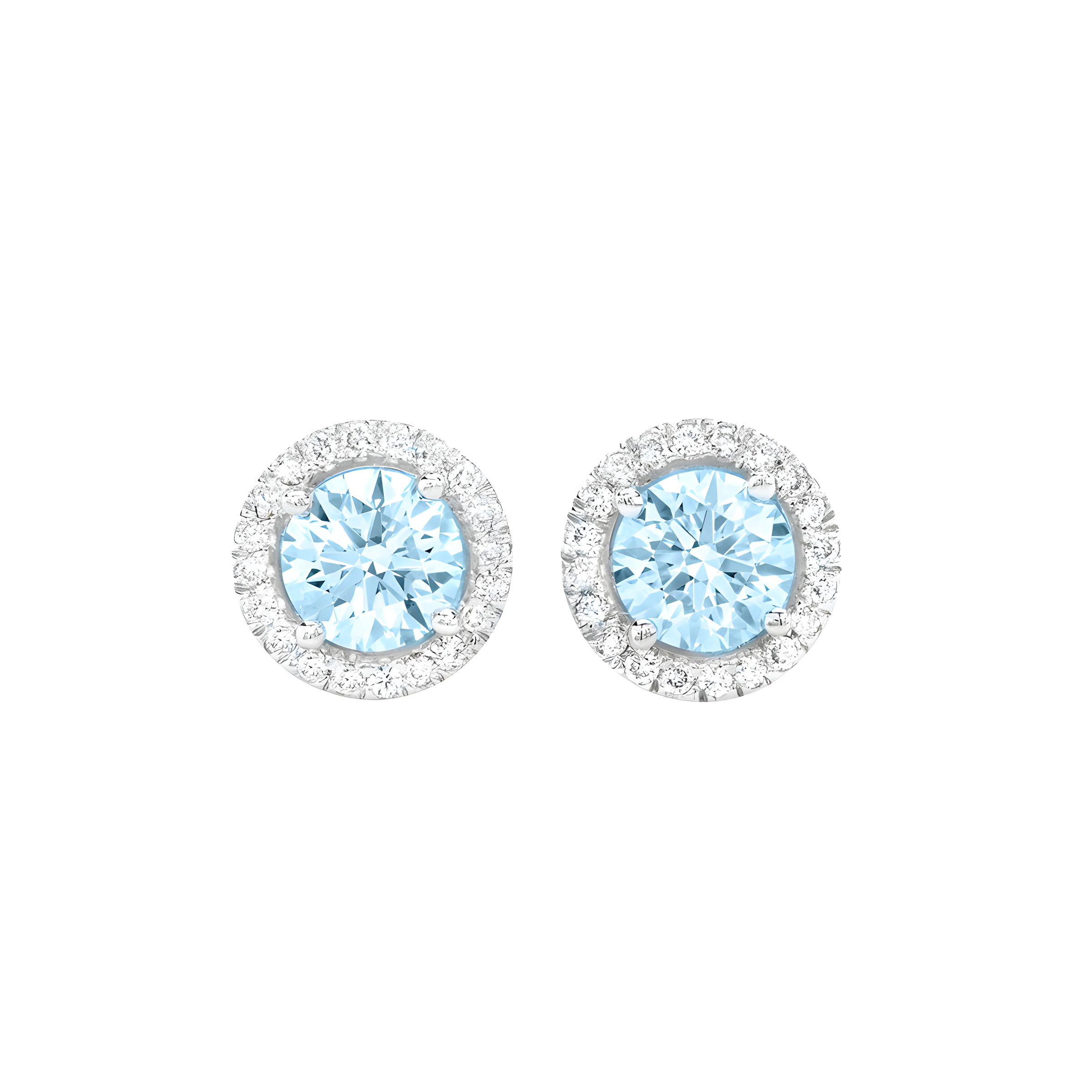 Peter Suchy 20.13 Carat Aquamarine Diamond White Gold Dangle Earrings -  petersuchyjewelers